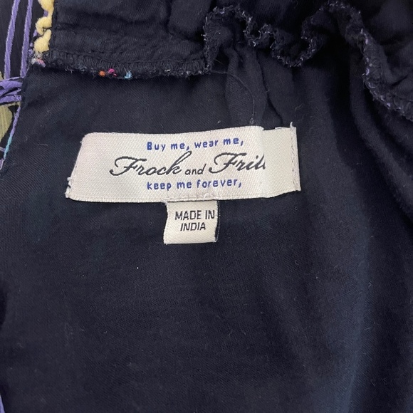 Frock and Frill Purple multi color bird swim cover‎ -up Size 12 - Picture 9 of 11